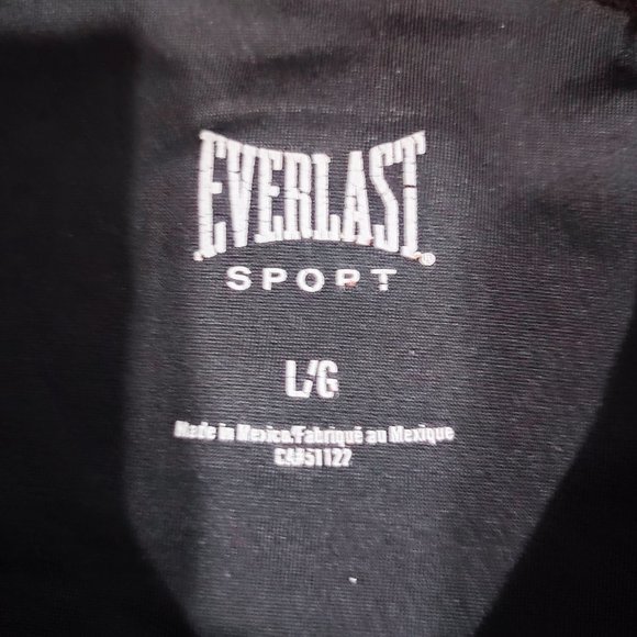 Everlast activewear black T-shirt men's size L - Picture 5 of 6